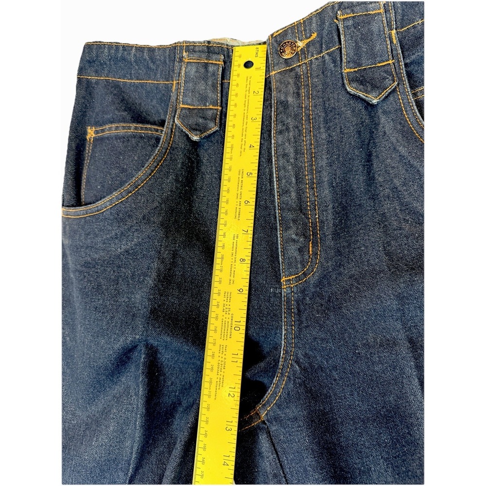 Vintage Mom Jeans Womens 8 High Rise Medium Wash USA Made Tapered Denim - Picture 5 of 9